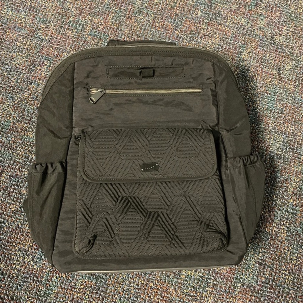 Lug tumbler backpack, black
